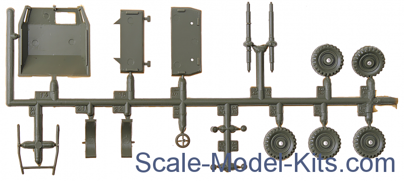 Airfix Pdr Field Gun And Quad Plastic Scale Model Kit In