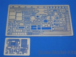 Photo-etched parts: German Medium Tank Panther Ausf. D, Aber, Scale 1:35