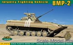 AA/AT missile system: BMP-2 Soviet infantry fighting vehicle with rubber tracks, Ace, Scale 1:72