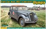 Army Car / Truck: Olympia (cabriolet) staff car, model 1937, Ace, Scale 1:72