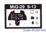 Photoetched: MIG-29 9-13 for ICM kit