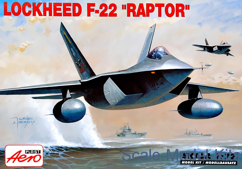 f 22 raptor model kit