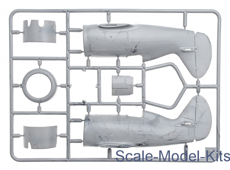 AMG Models - Polikarpov I-15 bis on skis - plastic scale model kit in 1 ...