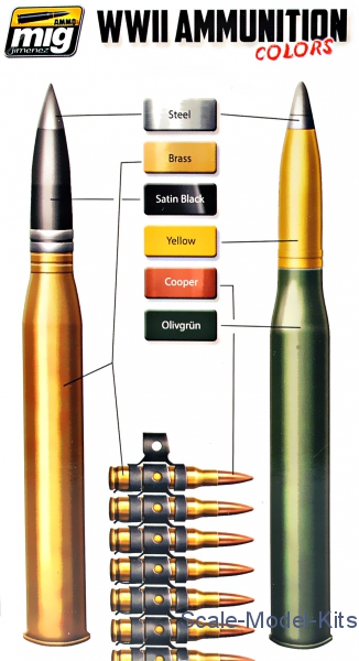 AMIG 8014 Tamiya / Mr Color AMMO Storage Systeme AMMO by Mig Rangement  maquette