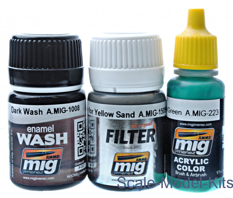 AMMO by Mig R-2101 - Streaking Grime (35 Ml) - Midwest Model Railroad