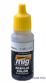 A-MIG-0008 Acrylic paint: RAL 7021 Dunkelgrau A-MIG-0008