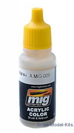 A-MIG-0009 Acrylic paint: RAL 7027 Sandgrau A-MIG-0009