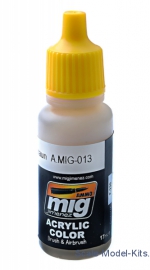 A-MIG-0013 Acrylic paint: RAL 8000 Gelbbraun A-MIG-0013