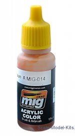 A-MIG-0014 Acrylic paint: RAL 8012 Rotbraun A-MIG-0014