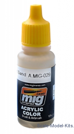 A-MIG-0029 Acrylic paint: Desert sand A-MIG-0029