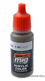 A-MIG-0031 Acrylic paint: Spanish green-khaki A-MIG-0031