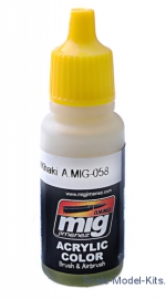 A-MIG-0058 Acrylic paint: Light green khaki A-MIG-0058