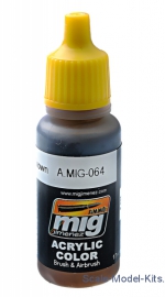 A-MIG-0064 Acrylic paint: Earth brown A-MIG-0064