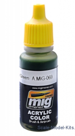 A-MIG-0069 Acrylic paint: Blue green A-MIG-0069