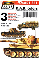 A-MIG-7102 Smart set: Afrika Korps A-MIG-7102