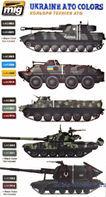 Smart set: Ukraine ATO colors A-MIG-7125