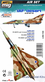 Smart set: IAF Desert colors A-MIG-7200