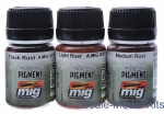 Weathering set: Pigment rust set A-MIG-7400