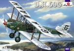 Biplane / Triplane: de Havilland DH.60G Gipsy Moth, Amodel, Scale 1:48