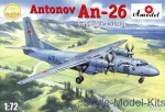 Transport aircraft: An-26, late version, Amodel, Scale 1:72