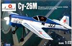 Civil aviation: Su-26M Soviet Aerobatic airplane, Amodel, Scale 1:72