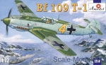 Fighters: Messerschmitt Bf-109T-1, Amodel, Scale 1:72