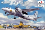 Civil aviation: Antonov An-24T Phoenix Avia, Amodel, Scale 1:72