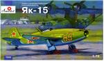 Fighters: Yak-15 Soviet jet fighter, Amodel, Scale 1:72