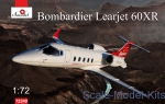 Civil aviation: Bombardier Learjet 60XR, Amodel, Scale 1:72