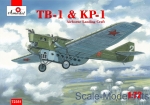 Special: Airborne landing craft TB-1 & KP-1, Amodel, Scale 1:72