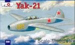 AMO7247 Yak-21 Soviet jet fighter