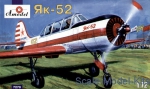 Trainer aircraft / Sport: Yak-52, Amodel, Scale 1:72