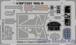 AMP7207 Photoetched set for MіG-9, ART Model kit