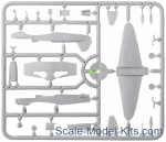 Yakovlev Yak-1b early (green-black camo), Soviet WWII fighter (2 kits in the box)