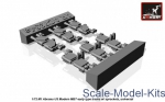 Tracks for M1 Abrams series early type, w/ drive wheels, universal