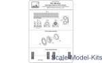 Tracks for M1 Abrams series early type, w/ drive wheels, universal