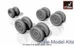 Wheels set 1/72 for Tupolev Tu-22 'Blinder'