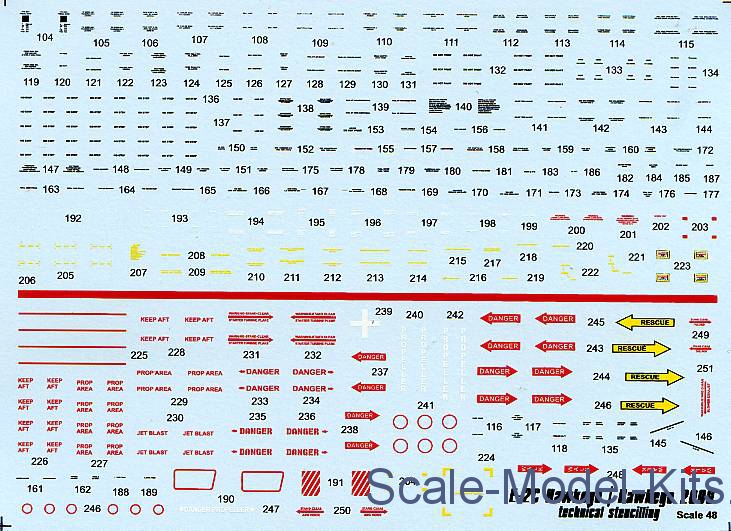 Decal for Modern US NAVY E-2C Hawkeye/Hawkeye 2000, Pacific Fleet ...