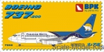 Civil aviation: Boeing 737-200 Canadian North, Big Planes kits, Scale 1:72