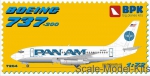 Civil aviation: Boeing 737-200 Pan American World Airways (Pan Am), Big Planes kits, Scale 1:72