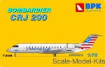 Civil aviation: Bombardier CRJ 200 American Eagle, Big Planes kits, Scale 1:72