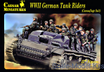 CMH099 WWII German Tank Riders (Camouflage Suit)