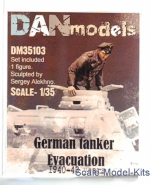 DAN35103 German tanker. Evacuation 1940-43. set 3