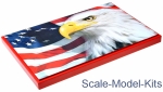 Display stand. USA theme, 180x280mm