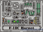 Photoetched set BIG-ED 1/48 F-18C HORNET, for Hasegawa kit