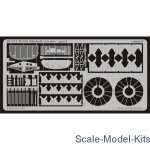 EDU-48524 Photoetched set 1/48 B-25G Mitchell exterior, for Accurate Miniatures kit