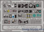 Photo-etched parts: Photoetched set 1/48 F-14A Tomcat, Eduard, Scale 1:48