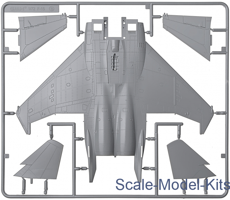 Great Wall Hobby - F-15C MSIP II USAF & ANG - plastic scale model kit ...