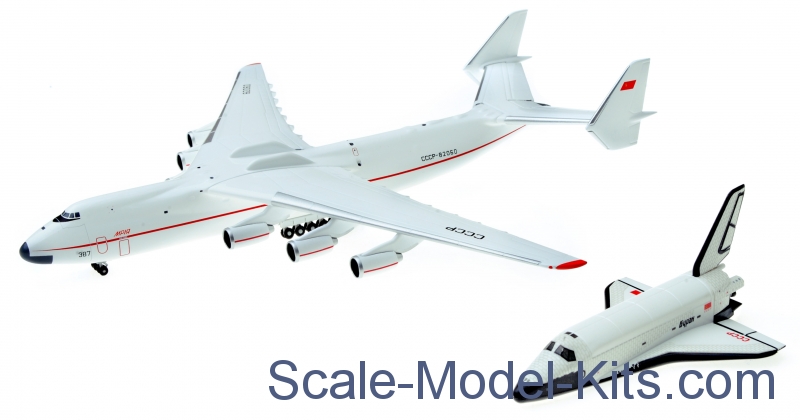 Herpa - Antonov AN-225 Mriya & Buran Orbiter - plastic scale model kit ...