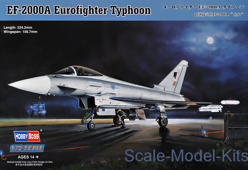 Hobby Boss - EF-2000 Eurofighter Typhoon - plastic scale model kit